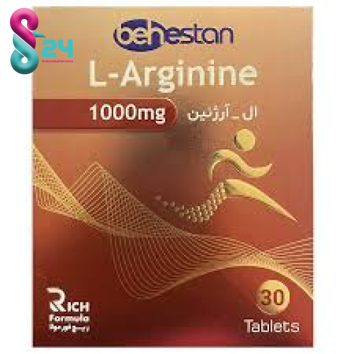 قرص ال آرژنین 1000میلی گرم بهستان – 30 عددی برند: بهستان (Behestan)