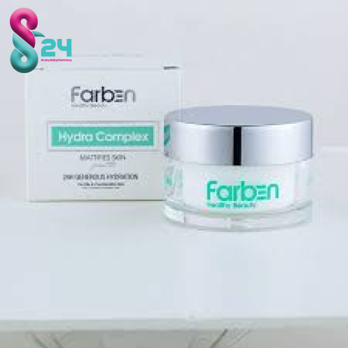 ژل کرم آبرسان چای سبز فاربن پوست چرب و مختلط 50ml