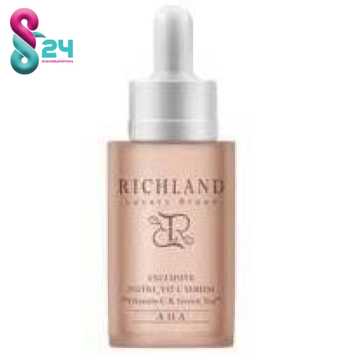 سرم روشن کننده پوست ریچلند حاوی ویتامین C و چای سبز