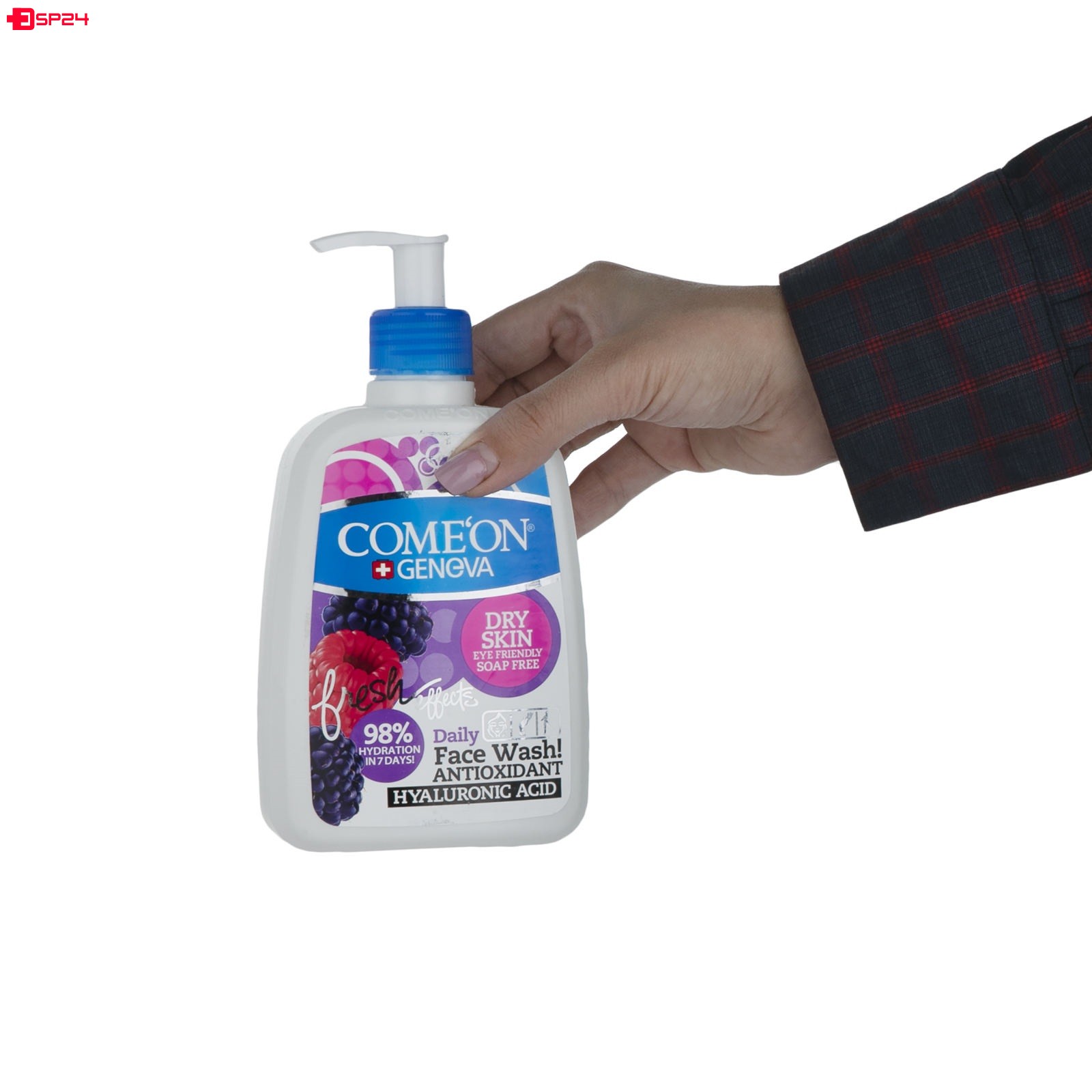 ژل شستشو صورت کامان مخصوص پوست های خشک 500 میلی لیتر