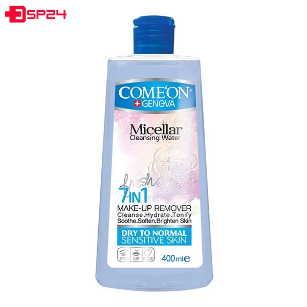 آب پاک کننده آرایش صورت کامان مدل DRY SKIN حجم 400 میلی لیتر