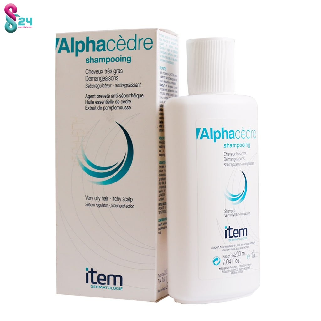 شامپو موهای چرب آلفا سدر آیتم 200 میلی لیتر