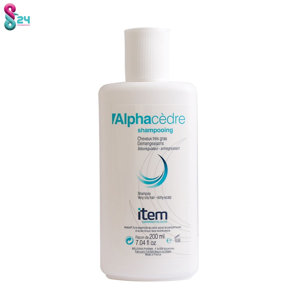 شامپو موهای چرب آلفا سدر آیتم 200 میلی لیتر
