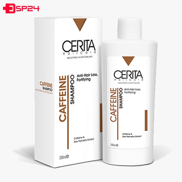 شامپو کافئین سریتا ضد ریزش و تقویت کننده مو 200  میلی لیتر