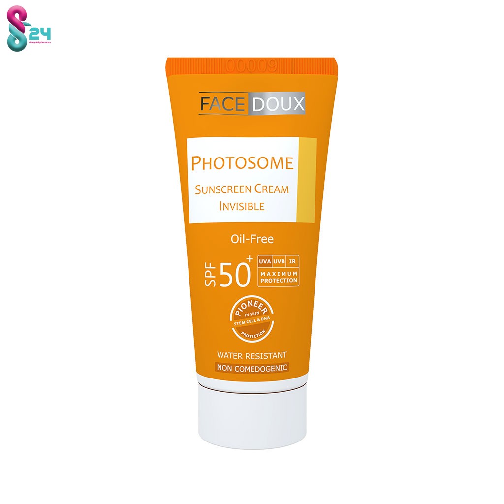 کرم ضد آفتاب فوتوزوم بی رنگ فیس دوکس SPF50