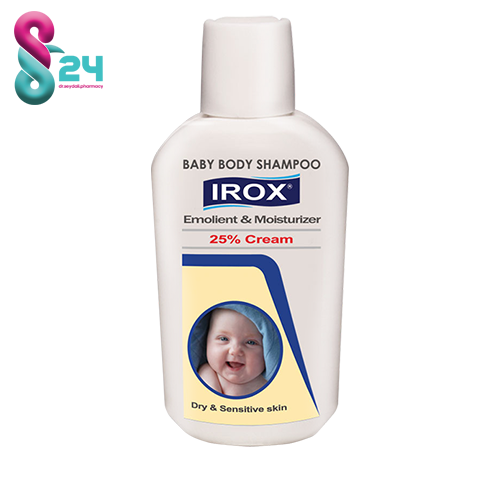 شامپو بدن کرمی بچه ایروکس مناسب پوست های خشک و حساس ۲۰۰ گرم