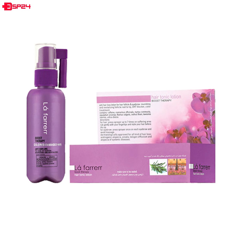 تونیک تقویتی موی رنگ شده و آسیب دیده لافارر 60 میلی لیتر