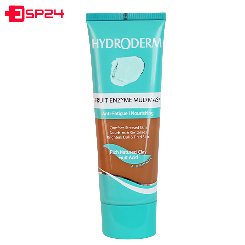 ماسک گلی مغذی پوست هیدرودرم حاوی گل رس و اسید میوه 100 گرم