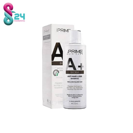 شامپو ضد ریزش و تقویت کننده پریم مدل A+ Bioba