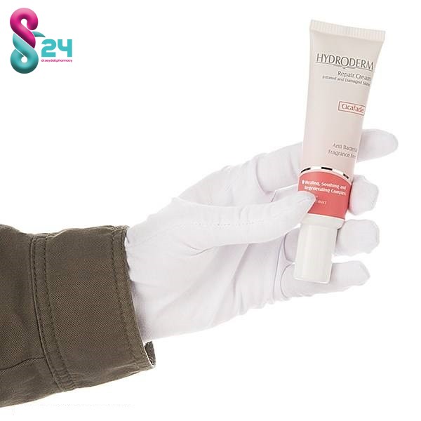 کرم ترمیم کننده و بازسازی کننده سیکالفید هیدرودرم مناسب پوست های تحریک شده و آسیب دیده ۳۰ میلی لیتر