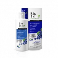 شامپو ضد شوره هسته انگور 200میلی لیتری بایواسکین BioSkin