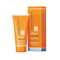 کرم ضد آفتاب SPF30 ژاک آندرل پاریس مناﺳﺐ پوست خشک و معمولی رنگ بژ طبیعی 50 میلی لیتر