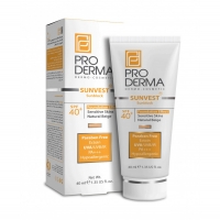 کرم ضد آفتاب فاقد جاذب های شیمیایی پرودرما با +SPF40