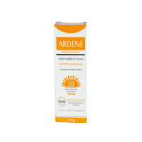 کرم ضد آفتاب رنگی SPF30 آردن فاقد جاذب های شیمیایی مناسب پوست های معمولی و حساس ۵۰ گرم