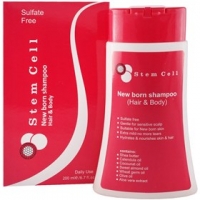 شامپو روزانه سر و بدن نوزاد استم سل فاقد سولفات