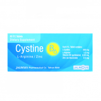 قرص روکشدار سیستین B6 زینک جالینوس 60 عدد