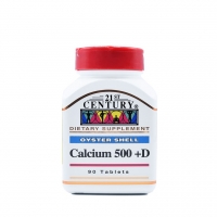 قرص کلسیم 500 و ویتامین D مدل اویسترشل 21 سنتری 90 عدد