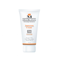 کرم ضد آفتاب رنگی SPF50 مدیلن مناسب پوست های معمولی و خشک ۵۰ میلی لیتر