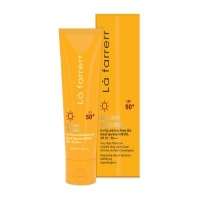 کرم ضد آفتاب SPF50 پوست چرب لافارر ضد لک و بی رنگ