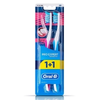 مسواک دو عددی اورال بی مدل Pro Expert