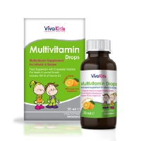 قطره مولتی ویتامین ویواکیدز 30 میلی لیتر ( Viva Kids Multivitamin Drops 30 ml )